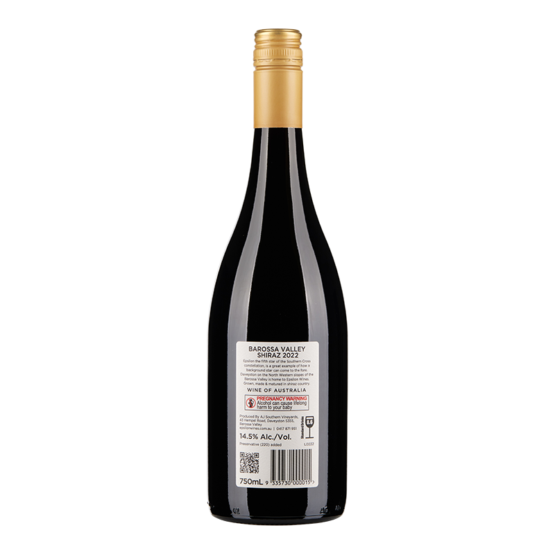 Barossa Valley Shiraz 2022
